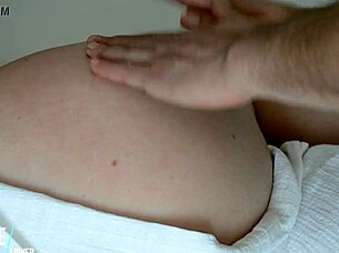 vacuum massage on european babe's big ass 😏