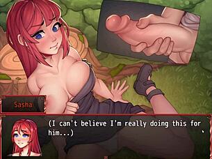 Harem In Another World Hentai Game Ep 11: Best Friend Flashes Tits To Make Him Cum Twice