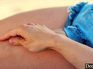 Hey, lilly bell is getting wild in her pick-up truck with some deep action