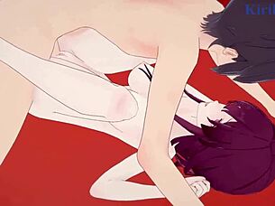 Serval and Kafka having intense sex?