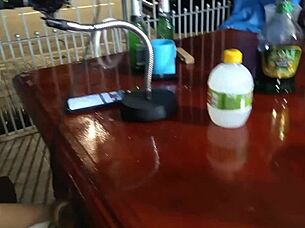 Giving Oral To Podcast Host In Live Boquetecast Segment Featuring Small Cock And Amateur Gay Action