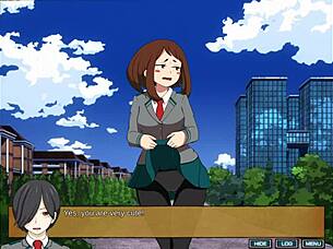 i feel the hot teacher stepping on me with big tits in bondage handjob