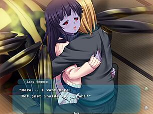 Princess Feels Passionate Sex With Spiderwomen In Hentai Game