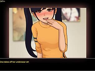 Village Rhapsody Gina's Memoirs anime hentai game. 😍