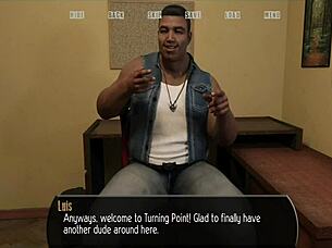 I'm in halfway house 8, playing this hentai game