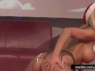 Female And Male Strippers Tease Audience Erotically