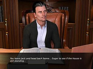 Cute Teen 18+ In Outfit Sucks Big Cock With Big Tits In Anime Game