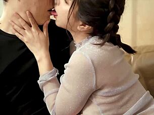 my girlfriend's best friend is such a slut in this homemade asian orgy