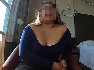 hermosa chubby adriana comes for porn casting