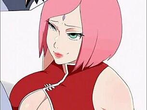 Sakura Haruno Animated Rule34 Compilation!