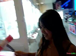 Huge Thai Babe Teases With Natural Tits