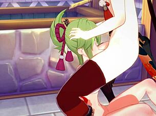 Genshin Impact Hentai Kazuha X Kuki Shinobu Hardsex