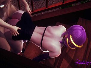 LOL KDA Hentai - Evelyn Hard Sex - League Of Legends Japanese Manga Anime Porn