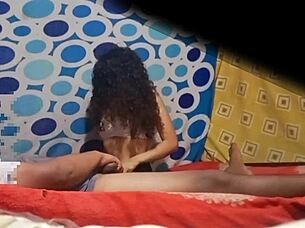 Latina model alexia rides during mexican vacation spying