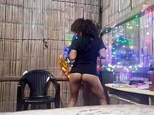 Christmas Adventure with Curly Asian and Pizza Boy