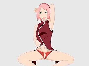 Sakura Haruno Animated Rule34 Compilation!