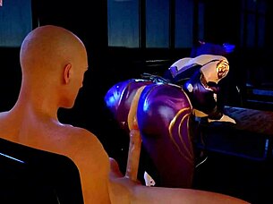 zi yan ride the big cock - 3d animation