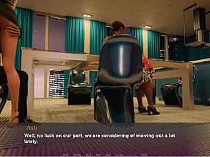 Is the prison guard fucking the inmates with her big tits?