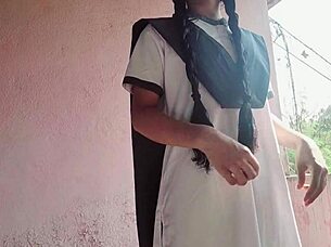 Indian Student Gets Pounded by Her Tuition Teacher, Huh?