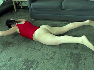 Stepmom's Thong Leotard 1990s Aerobics