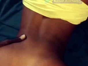 Waking Up to Intense Ebony Dicking!