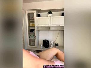 Sugarnadya Waxes Client's Penis And Anus Smooth