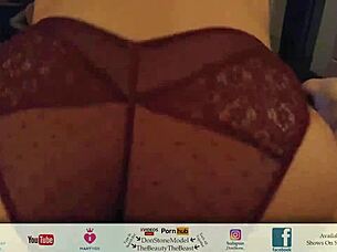 Big Booty Latina Rides Hairy Dick in POV Amateur Couple Scene.