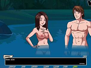 Italian Andrea Sweet Gets Pussy Fucked In Paradise Lust