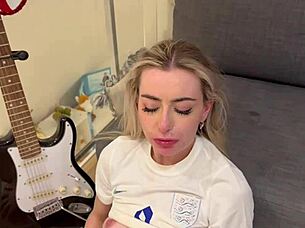 Bnb006 - Emily Belle Football Euro 2024 4on1 Gangbang - Anal Dp Facials Cum Swallow Reverse Fist