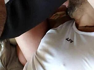 latinos gays giving oral and barebacking russian cums in mouth!