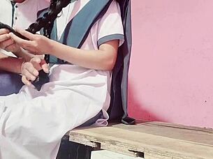 Indian Student Gets Pounded by Her Tuition Teacher, Huh?