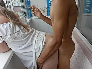 Russian Curvy Mom Fuck On Sofa