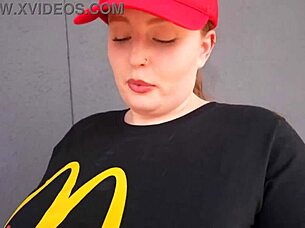 Mia Dior rides monster cock to get hired after McDonald's firing 😏
