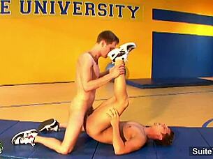 Ultra Sexy Jocks Fucking Their Butts Hard!