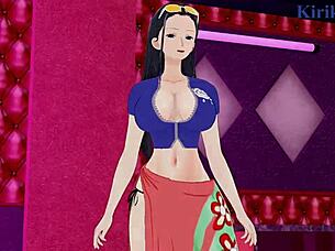 Nico Robin And Boa Hancock Fuck Luffy Hard!