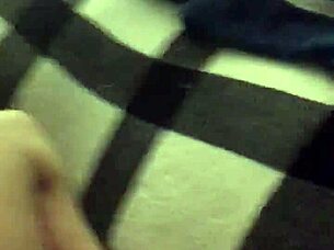 Hey, look at this throbbing cock solo homemade video