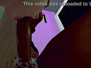 Bentley gives amazing blowjob!