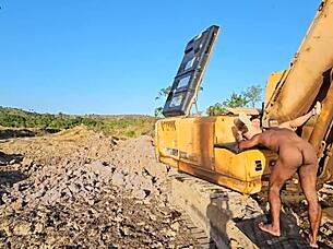 Heavy Machine Worker ABANDONS Job To MEET Hot Woman