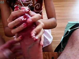 sick self sucker covers me with massive cum load