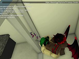 Draco experiences bizarre black sex in this wild adventure.