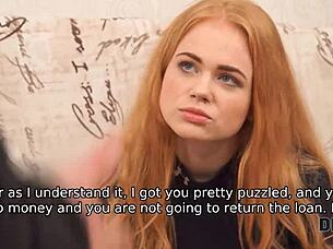 Debt4k fuck is a hard fuck that waits for the curly russian waitress