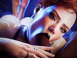 Cyberpunk Best of Panam Judy and Aurore Part 1 Vertical 4K with Sound