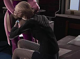 Can These Lesbians In Pantyhose Handle Each Other?