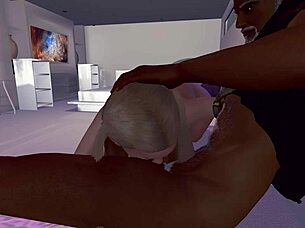 Bentley gives amazing blowjob!