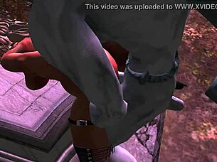 All hallows eve halloween goth monster cartoon hentai