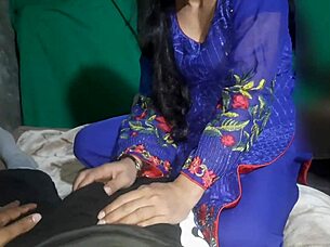 father-in-law gets blowjob from daughter-in-law in private 😏