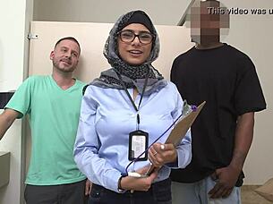 Mia Khalifa's Hilarious Handjob Mishaps and Outtakes with Tony Rubino Behind the Scenes