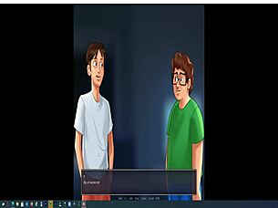 Summertimes, a casual gay encounter unfolds.