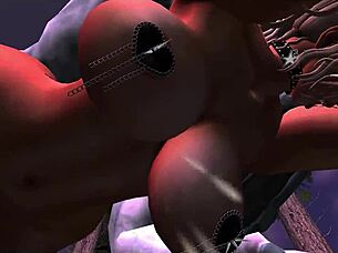 All hallows eve halloween goth monster cartoon hentai