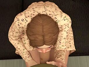 college boy meets his uncle's new hot nerdy wife